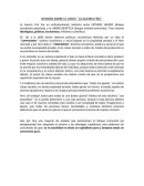 OPINIÓN SOBRE EL VIDEO ´´LA GUERRA FRÍA´´