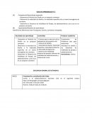 SECUENCIA GENERAL DE ACTIVIDAES