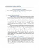 Planteamiento de ideas equipo 6 Planeación y creación de negocios