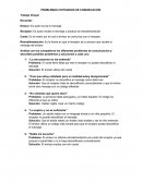 PROBLEMAS COTIDIANOS DE COMUNICACIÓN