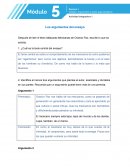 Argumentos y textos argumentativos