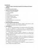 Procedimiento “CAMBIO DE CARGO AYUDANTES DE EQUIPOS PARA OPERADOR DE EQUIPO”