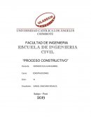 Importancia del proceso constructivo
