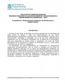 Propuesta de “Departamento Académico de Mediaciones y Subjetividades”