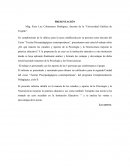 Teorías psicopedagógicas contemporáneas