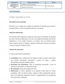 Trabajo: Seguridad en AJAX