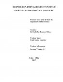 Diseño e implementación de un Pendulo