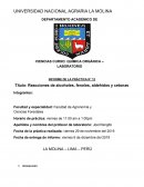 Reacciones de alcoholes, fenoles, aldehídos y cetonas