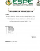 CONVIENE QUE EL ESTADO COMPITA EN EL SECTOR PRIVADO DESARROLLANDO ACTIVIDADES PRODUCTIVAS “