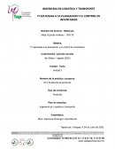 Aplicadas a la planeación y el control de inventarios