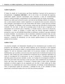 Análisis Explicativo