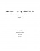 Sistemas P&ID y formatos de papel