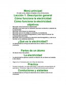 Pincipios básicos de la electricidad