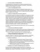 ¿En qué consiste la interdependencia?