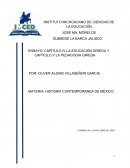 ENSAYO: CAPÍTULO IV LA EDUCACIÓN GRIEGA Y CAPÍTULO V LA PEDAGOGIA GRIEGA