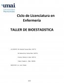 TALLER DE BIOESTADSTICA