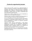 Centro de capacitación docente