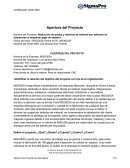 Reducción de quejas y retornos de material por defectos en tolerancias al maquinar gage de espesor