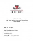 Análisis del libro como ganar amigos e influir sobre las personas