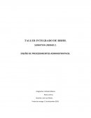 DISEÑO DE PROCEDIMIENTOS ADMINISTRATIVOS