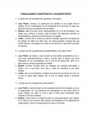 Trabajadores competentes e incompetentes
