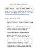 ESTILOS DE LIDERAZGO Y COLABORACIÓN