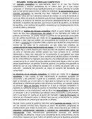 RESUMEN: TEORÍA DEL MERCADO COMPETITIVO