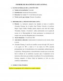 Informe DE Diagnóstico Situacional FODA