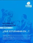 CUADRO COMPARATIVO: QUE ESTUDIABAN EN?