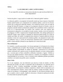 LA FLUIDEZ DE LA EDUCACIÓN GLOBAL
