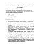 PROTOCOLO DE BIOSEGURIDAD ADOPTADO POR MANANTIALES SAN RAFAEL