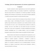 ¿Interviene impetuosamente en la estructura organizacional de la empresa?