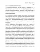 Caracterización de la Orientación Educativa