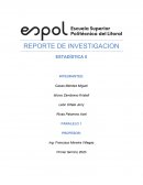 REPORTE DE INVESTIGACION ESTADÍSTICA II
