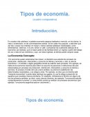 Tipos de economía. (cuadro comparativo)