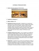 TÉCNICAS DE VENTA STRADIVARIUS