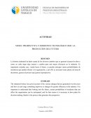 VIDEO: PROSPECTIVA Y HORIZONTE TECNOLÓGICO 2020. LA PRODUCCIÓN DEL FUTURO