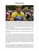 Siguiendo a Lance Armstrong “Traicionando la Excelencia”