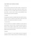 CARACTERÍSTICAS DE UN SISTEMA CONTABLE