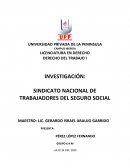 Sindicato nacional de trabajadores del IMSS