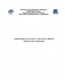FORMALIDADES DEL JUICIO ORAL Y PÚBLICO EN EL DERECHO PROCESAL PENAL VENEZOLANO
