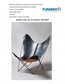 Caso Práctico. Lectura de los objetos Análisis crítico de un producto: Sillon BKF