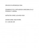 LAS EMOCIONES COMO ESPIRAL ASCENDENTE DE TRANSFORMACION EN LA VIDA DE LAS PERSONAS