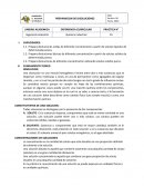 Preparación de disoluciones