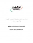 Ensayo sobre las causas que han dado origen a los cambios históricos en México