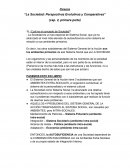 Talcott Parsons - Sociedad. Perspectivas evolutivas y comparativas