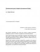 Diseño de evaluaciones -en línea