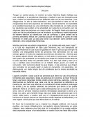 Un mundo feliz. Discurso