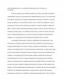 DEL INCUMPLIMIENTO A LA SATISFACCIÓN HAY UN SOLO PASO: "LA CALIDAD"