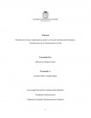 Filosofía de la Ciencia Administrativa desde La Teoría de las Relaciones Humanas y Contribuciones de la Administración a la Paz